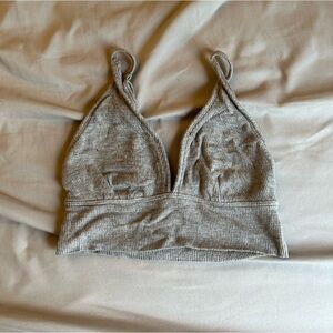 Hollister grey bralette